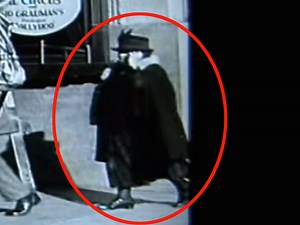 Time travel: Cell phone used in Charlie Chaplin film?