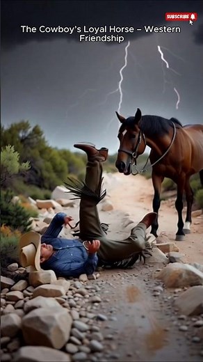 The Cowboy’s Loyal Horse – Western Friendship