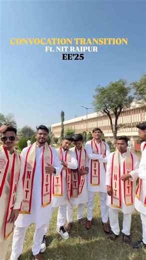Rohit Das | NIT Raipur organised its 16th Convocation Ceremony with grandeur at the Pandit Deendayal Upadhyay Auditorium on 9th November 2025. The... | Instagram