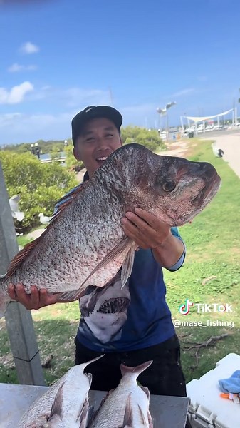 Asian Fisherman Catches Big Fish with Unique Techniques