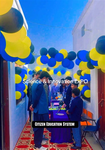 Citizen Education System Science & Innovation Expo #trending #deraismailkhan #dhakki #school #education