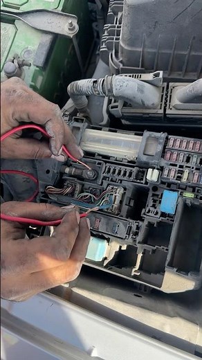 How To Direct Start Engine With A Single Wire #shortvideo