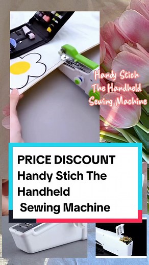 Handy Stich The Handheld Sewing Machine Click the link to order #fazboutique #handystitch