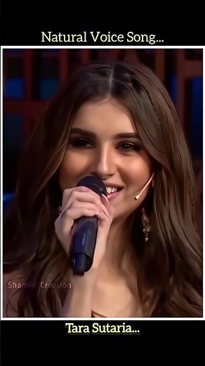 Tum Hi Aana ~ Songs Without Music #tarasutaria #hindisong #shorts