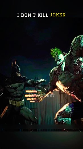 Batman Defeats Titan Joker - Batman Arkham Asylum #shorts #batman #arkhamasylum #joker #titan