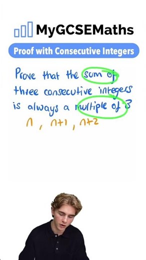Proof with Consecutive Integers | GCSE Maths 2025