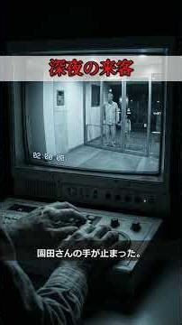 【毎日怪談ショート】深夜の来客