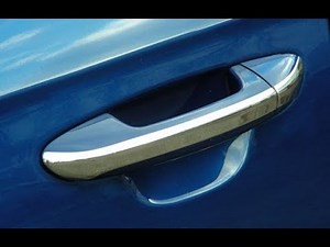 The outside door handle is stuck and the door won't close (VW B6)