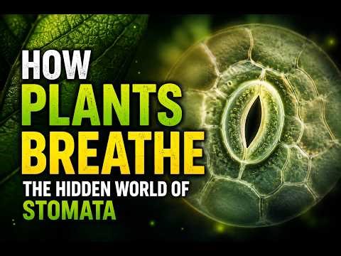 How Plants Breathe Under a Microscope | Stomata at 400x Magnification