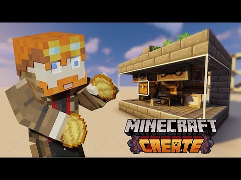 Most Compact Baked Potato Farm?? | 5x5x5 Baked Potato Farm | Create | Create Mod | Minecraft