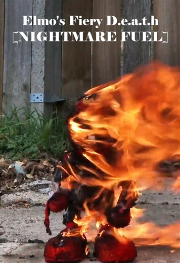 Elmo's Fiery Adventure: A Nightmarish Joyride
