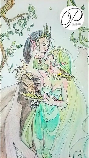 Compilation, Elven king and his lover drawing