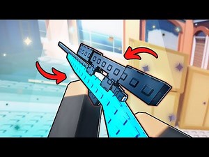 The RETROSLOP SKIN! In Sniper Duels ROBLOX..