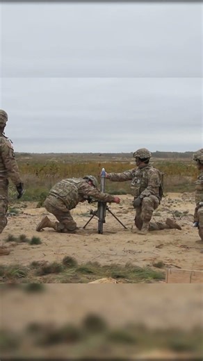 Mortar, Mortar, Mortar… Then THIS Happened 😳#shorts #military