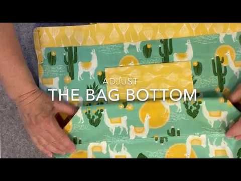Adjust the Bag Bottom of your Simple Sack