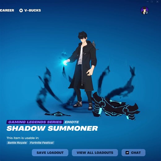 *NEW* Solo Levelling x Fortnite emote 😈🌌 | Ali-A