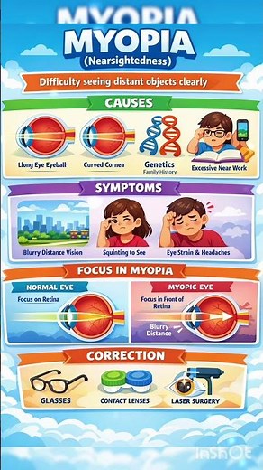 Myopia defect (near-sightedness)