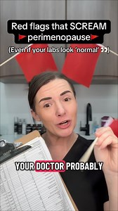 🚩 Red flags that we see commonly see on #perimenopause lab results… that your doctor probably told you looked ‘normal’ 👀 Today’s topic is a little bit different, because we more commonly see providers completely failing to check this lab all together. 🚩🫠 SHBG is a protein that binds to your bioavailable hormones, rendering them inaccessible. This biomarker is essential when evaluating hormone bioavailability, because it allows us to measure how much access your body actually has to your horm