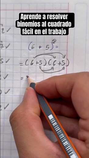 Aprende a resolver binomios al cuadrado fácil en tu trabajo