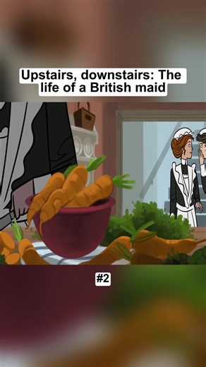 Upstairs, downstairs The life of a British maid #video #animation #teded