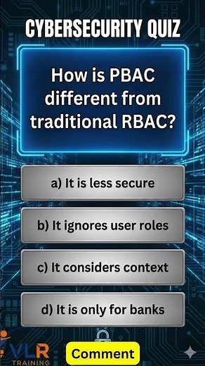 How is PBAC different from traditional RBAC?#IAM