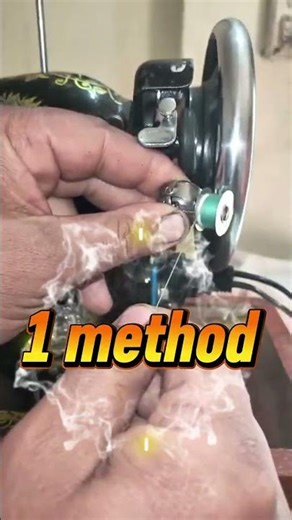 STOP Wasting Time! ❌ Fast Bobbin Filling Method | Sewing Machine Trick