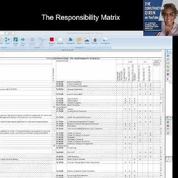 A-Plans – Responsibility Matrix | Sheet to Sheet Series
