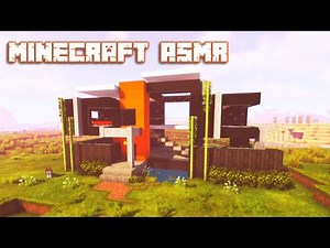 Minecraft ASMR | Building my dream modern mansion 😍🏡 Ear to ear whispering