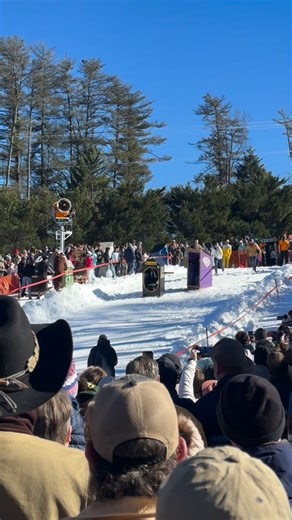 The Highlander on Instagram: "Scenes from The 2026 Ski Sapphire Valley Great Outhouse Races at Sapphire Valley Resort. This unique competition features homemade outhouses that race over approximately 40 yards down a two-lane track of packed snow. For more information, read next week’s edition of The Highlander, available at our newsstands and office, or via the link in our bio."