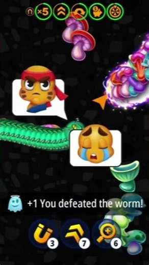 Worms Zone.io – Epic Big Snake Gameplay | Insane Growth, Crazy Skills!” #wormsrumble #preygame