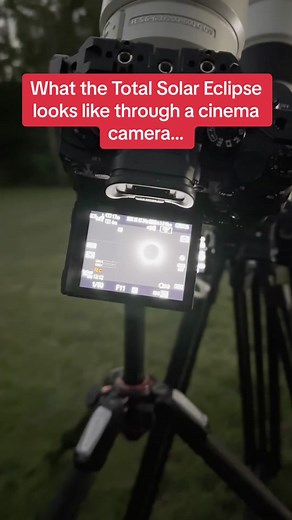 Total Solar Eclipse Cinematic Footage