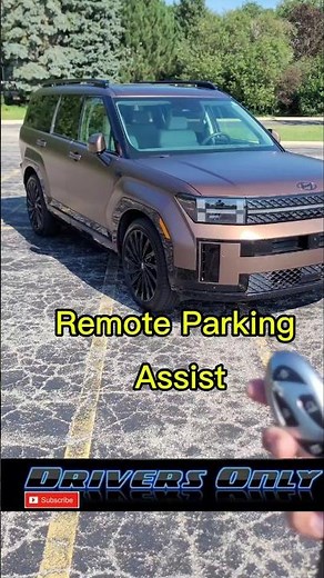 2025 Hyundai Santa Fe-remote parking #Hyundai #hyundaisantafe #suv #kia #automobile