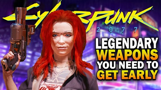 Top Legendary Weapons to Grab Early in Cyberpunk 2077
