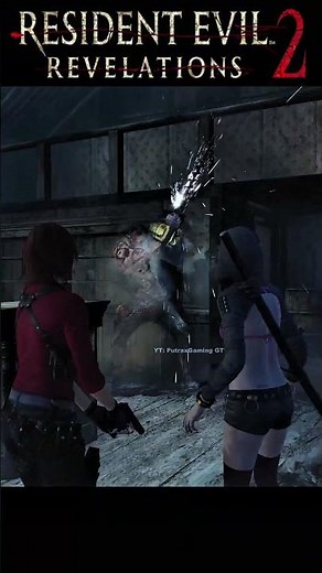 First Boss☠️💀 - Resident Evil Revelation 2 #residentevil #gaming