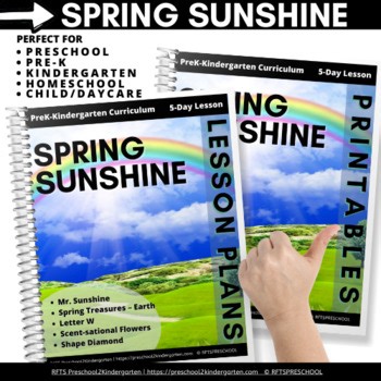 SPRING SUNSHINE | APRIL Preschool PreK Curriculum Lesson Plan