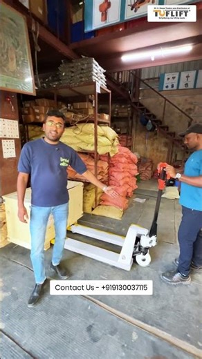 Hydraulic Pallet Stacker for Effortless Heavy Lifting | Safe, Fast & Efficient Solution