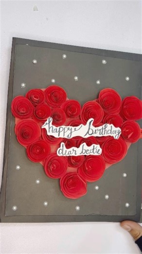 Birthday card tutorial #youtubeshorts #diy