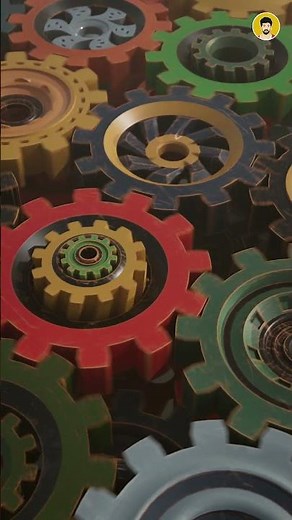 Mechanical Gear Mechanism Animation | Blender Final Render | #blender3d #mechanic #mechanical #gear