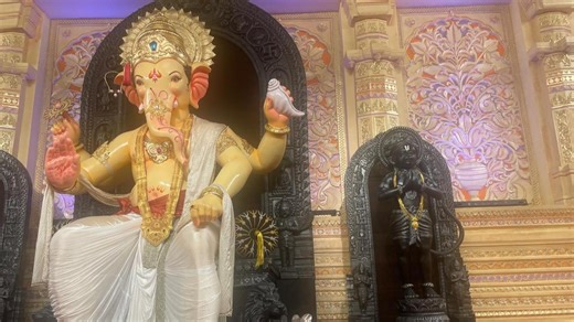 Mumbai: First look of Khetwadicha Ganraj unveiled ahead of Ganesh Chaturthi 2024