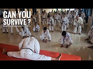 Black Belt Training & Test : Traditional Karate
