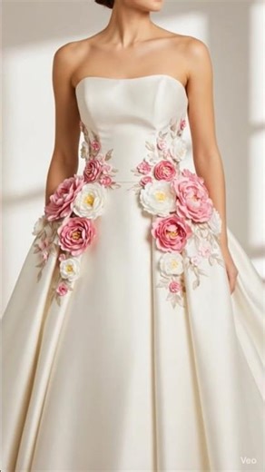 This dress is stunning 😍 Modern Fairytale Strapless Wedding Dress #fashion #weddingdress