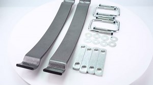 Wyckoff Helper Spring Kit, 500 LBS Load Capacity Leaf Spring Helper Kit for Pickup Trucks, SUVs, Trailers, Enhance Rear Suspension and Towing Capacity, Easy to Install