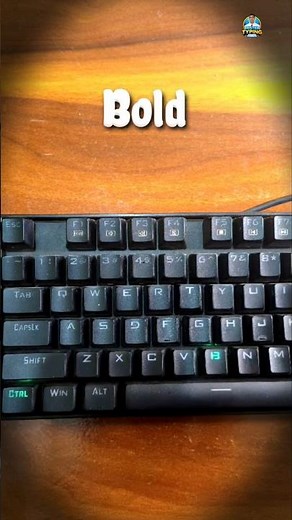 Ctrl A, B, I, U will blow your mind #keyboard #shorts #hack