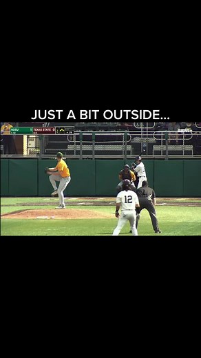 Left-Handed Pitcher Just a Bit Outside - NDSU College Baseball