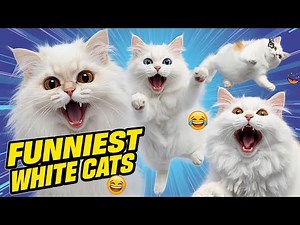 Funniest White Cats Ever 😂 | Crazy & Adorable Behaviors