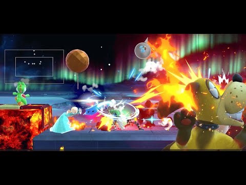 ¡¡¡Screen & Star KO!!! Super Smash Bros Battle