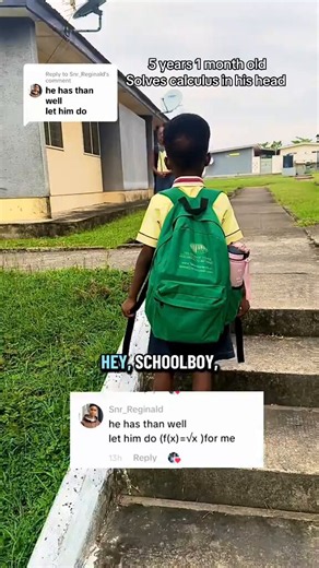 Meet the smartest Kid in Ghana , 🇬🇭 Nana Yaw , As he solves Calculus from his memory! 🥶😳🤯