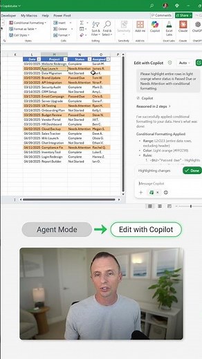 Excel UPDATE: Agent Mode Changed its Name