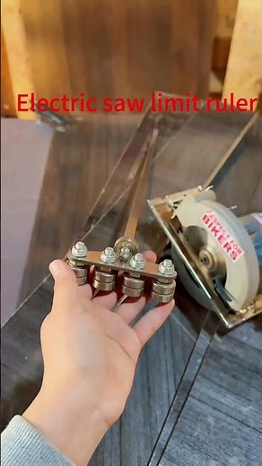 Hardware tool accessories Electric saw limit ruler