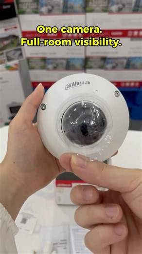 360° Coverage from a Single Fisheye Camera | Dahua IPC-EB5541-AS Unboxing